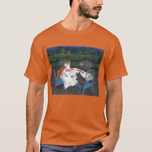 Meowjongg T-Shirt (Vorderseite)