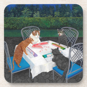 Meowjongg Untersetzer