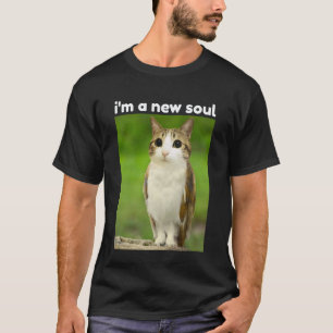 Meowl Gehirnfaulheit Lustiges Meme Katze Eule Lust T-Shirt
