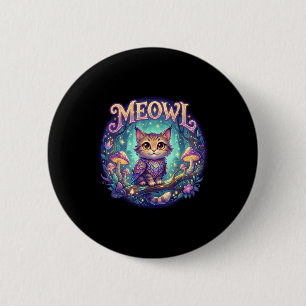 Meowl Katze Eule Meme Brainrot Kinder Verflucht Al Button