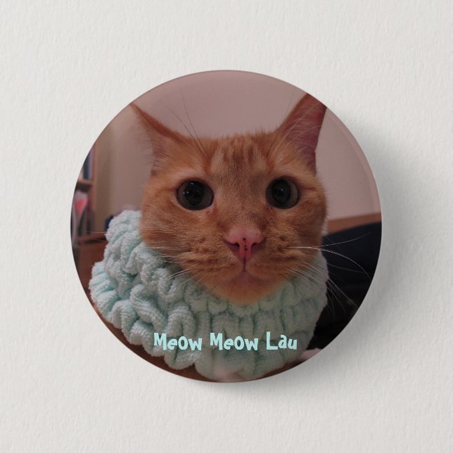 MeowMeow Lau Button (Vorderseite)