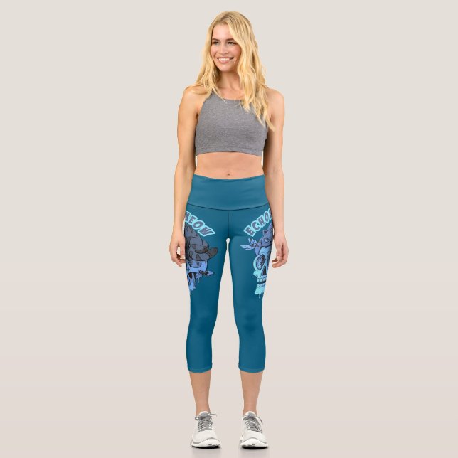 meowologisch capri leggings (Vorderseite)