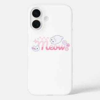 Meowpink iPhone 16 Hülle