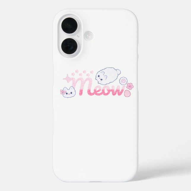 Meowpink Case-Mate iPhone Hülle (Rückseite)