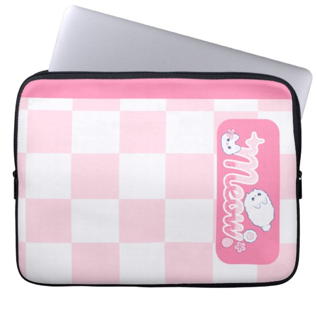 Meowpink Laptopschutzhülle (Vorderseite)