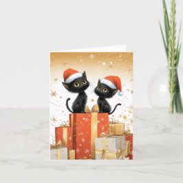 Meowry Xmas Feiertagskarte