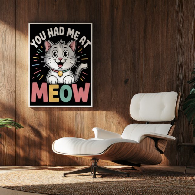 Meows unwiderstehlicher Reiz Poster (Von Creator hochgeladen)