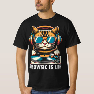Meowsic ist das Leben T-Shirt