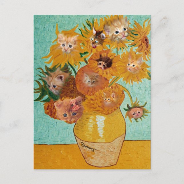 MEOWsterpiece Postkarte (Vorderseite)