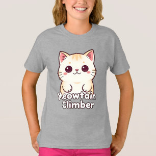 Meowtain Climber - Niedliches Kätzchen T-Shirt