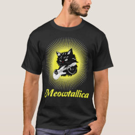 Meowtallica Grafik: Rockstar-Vibes T-Shirt