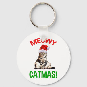 Meowy Catmas! Schlüsselanhänger