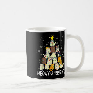 Meowy Catmas Weihnachtsbaum Xmas Girls Boys Fu Kaffeetasse