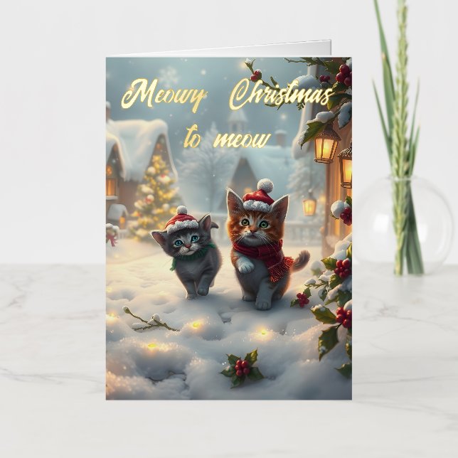 Meowy Christmas ai (Vorderseite)