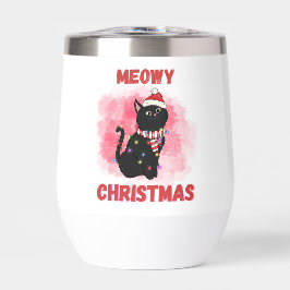 Meowy Christmas Cat Personalisiert