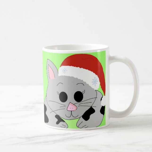 Meowy Christmas Cat Tasse (Rechts)