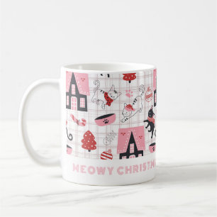 Meowy Christmas Cat Tasse