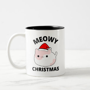 Meowy Christmas Coffee Tasse