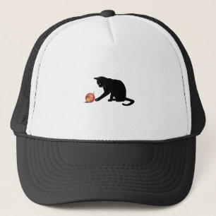 Meowy Christmas Funny Cat Truckerkappe