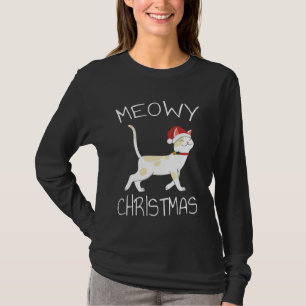 Meowy Christmas - Funny Christmas 2022 T - Shirt