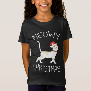 Meowy Christmas - Funny Christmas 2022 T - Shirt