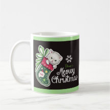 Meowy Christmas Happy Reindeer