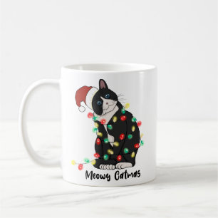 Meowy Christmas Kaffeetasse