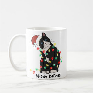 Meowy Christmas Kaffeetasse