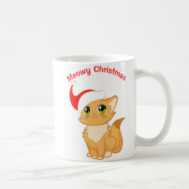 Meowy Christmas Kaffeetasse