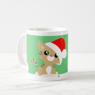 Meowy Christmas Kitty Tasse