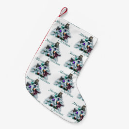 Meowy Christmas Kleiner Weihnachtsstrumpf