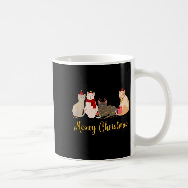 Meowy Christmas - Merry Christmas For Cat Lovers  Kaffeetasse