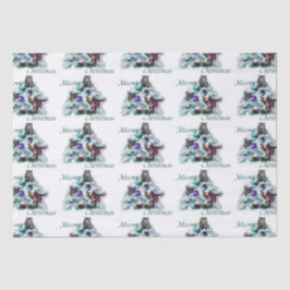 Meowy Christmas Seidenpapier