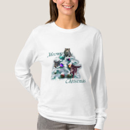 Meowy Christmas T-Shirt