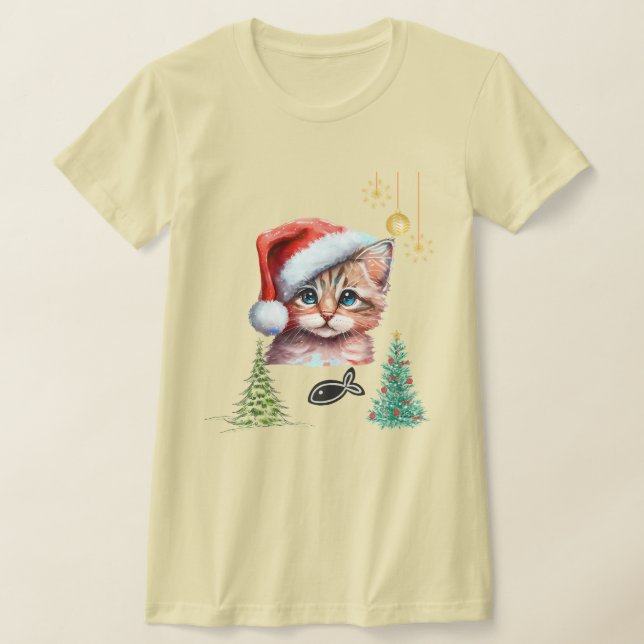 Meowy Christmas! T-Shirt (Ablage )