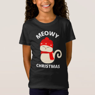 Meowy Christmas T-Shirt