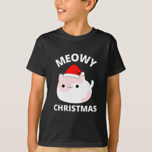 Meowy Christmas T - Shirt