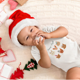 Meowy + Helle Ferienkatzen Baby Strampler