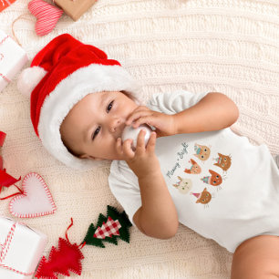 Meowy + Helle Ferienkatzen Baby Strampler