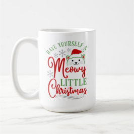 Meowy Little Christmas Kaffeetasse