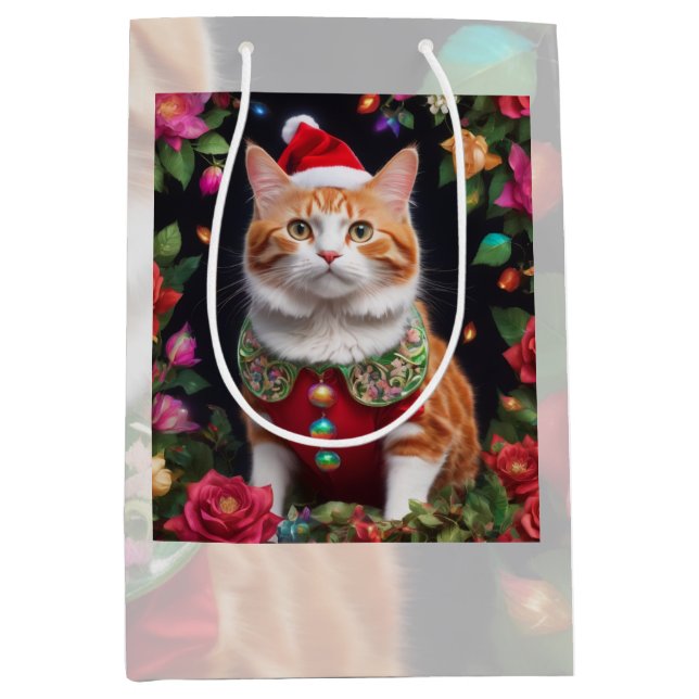 Meowy Mittlere Geschenktüte (Vorderseite)