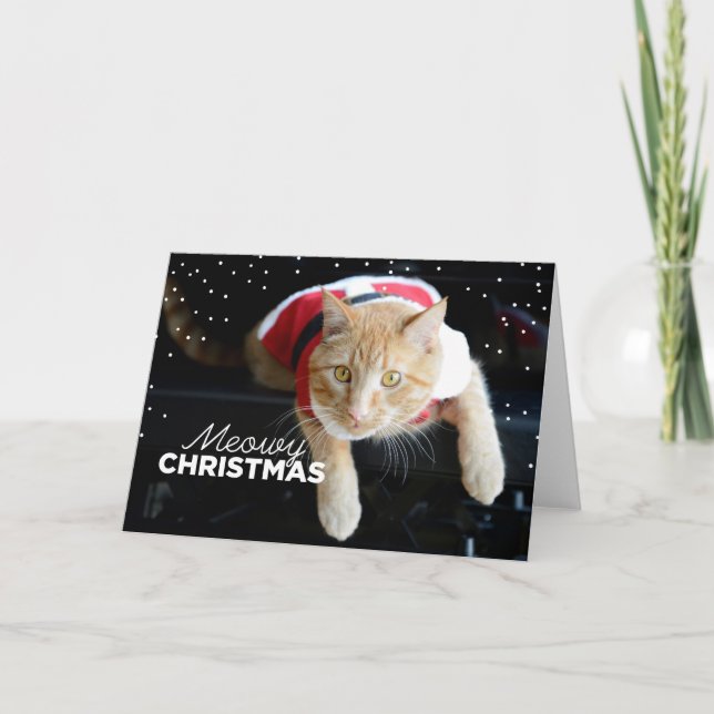 Meowy Weihnachten (Vorderseite)