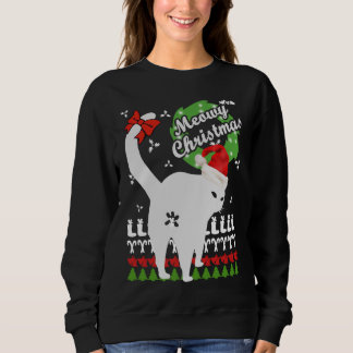 Meowy Weihnachten Sweatshirt