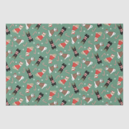 Meowy Weihnachtskatzen Seidenpapier