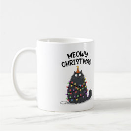 Meowy Weihnachtstasse Kaffeetasse