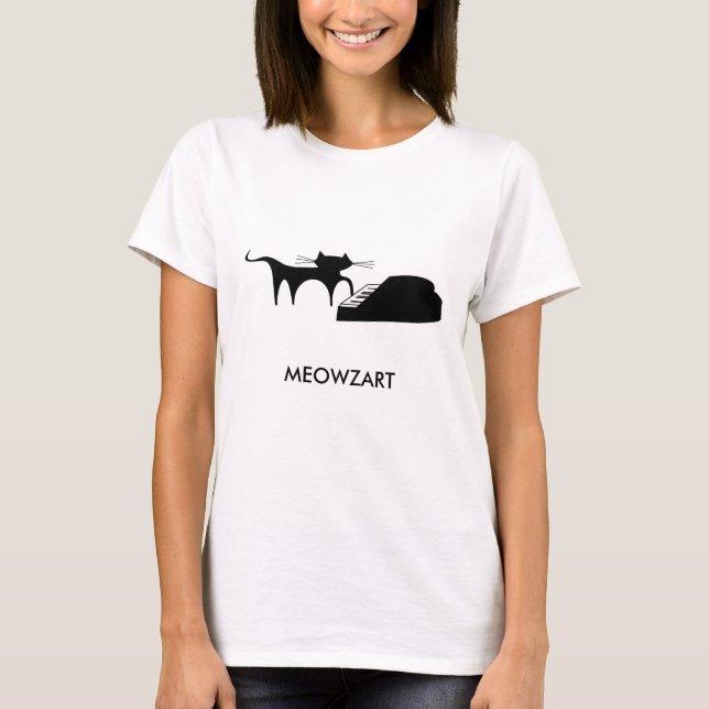 meowzart, MEOWZART T-Shirt (Vorderseite)