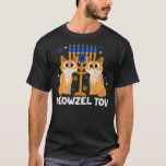 Meowzel Tov Chanukah jüdische Katze Funny Hanukkah T-Shirt<br><div class="desc">Meowzel Tov Chanukah jüdische Katze Funny Hanukkah Jew Graphic</div>