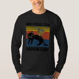 Meowzel Tov Chanukah Niedlich jüdische Cat Owner U T-Shirt