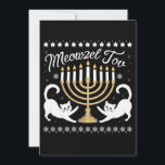 Meowzel Tov Funny Chanukah Hanukkah Ugly Sweater Ankündigung<br><div class="desc">Meowzel Tov Funny Chanukah Hanukkah Ugly Sweater</div>