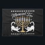 Meowzel Tov Funny Chanukah Hanukkah Ugly Sweater Geschirrtuch<br><div class="desc">Meowzel Tov Funny Chanukah Hanukkah Ugly Sweater</div>